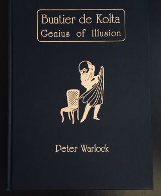 Bautier De Kolta Genius Of Illusion By Peter Warlock - Rare