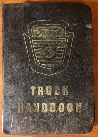 Vintage 1953 Ford Truck Handbook