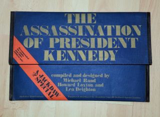 Ultra Rare Jackdaw The Assassination Of President Kennedy Folder Kit 1967 1st Ed