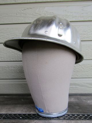 Vintage U.  S.  Government Stamped Hard Hat Superlite Fibre Metal With Insert Liner