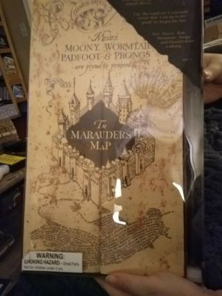 The Marauders Map Harry Potter Interactive With Wand Universal Wizarding World