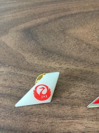Airline Japan Airlines Jal Tail Pin Badge Airlines