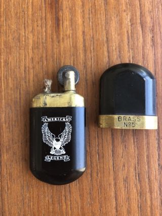Brass No.  5 Lighter,  Winston cigarette lighter,  strato flame,  beattie jet 5