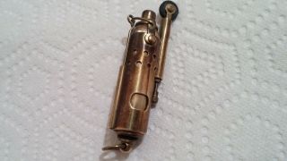 Vintage Brass Trench Lighter No Markings Very Little 2