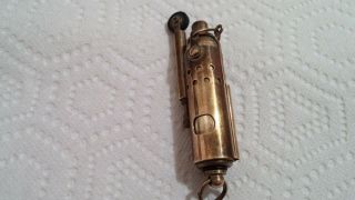 Vintage Brass Trench Lighter No Markings Very Little 3