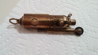 Vintage Brass Trench Lighter No Markings Very Little 5