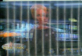 The Women Of Star Trek In Motion Sound In Motion Card S5 Seven Of Nine - No Sound