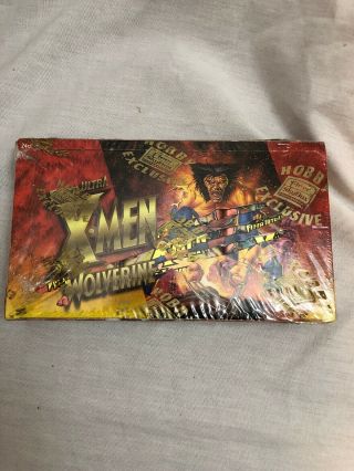 1996 Fleer Ultra Skybox X - Men Wolverine Trading Cards Set Collector Box -
