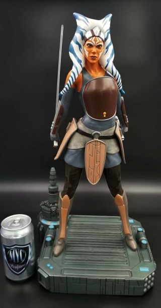 Star Wars Ashoka Tano Myc Custom 1/4 Scale Statue