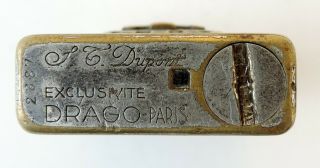 S.  T.  DUPONT - EXCLUSIVITE DRAGO PARIS LIGHTER - MADE IN FRANCE 8