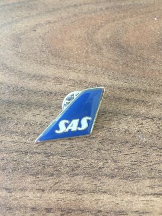 Airline Scandinavian Airlines Sas Tale Pin Badge