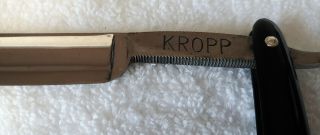 Vintage Restored KROPP Straight Razor - 11/16 - Shave Ready 3