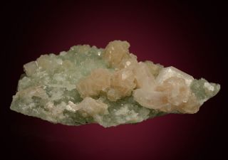 Apophyllite with Prehnite Luck Stone Quarry,  Fauquier County,  Virginia 906049 5