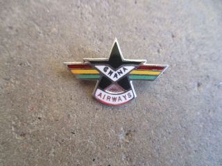 Vintage Ghana Airways Airline Airlines Kiddie ? Pilot Wings Pin