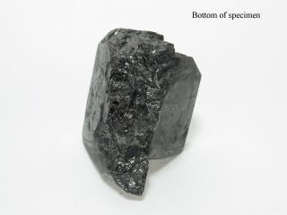 Black Ferberite Twinned Crystal,  Tazna Mine,  Bolivia 4