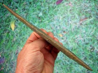 Fine 9 7/8 inch G10 Illinois Ramey Knife with Arrowheads Artifacts 4