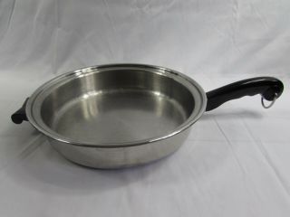 Saladmaster Five Star 304 Stainless 11 1/2 " Skillet With Lid - - -
