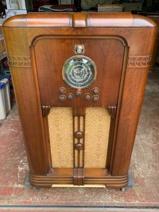 Scott 14 Console Radio Warrington Cabinet