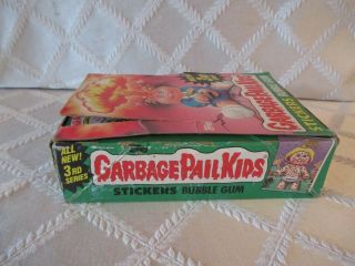 1986 - TOPPS - GARBAGE PAIL KIDS SERIES 3 - STICKERS - 48 PACKS - W DISPLAY BOX 7