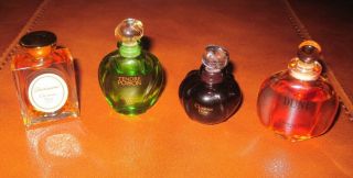 Christian Dior Parfum Mini Set Perfume Diorissimo Tendre Poison Dune Vintage