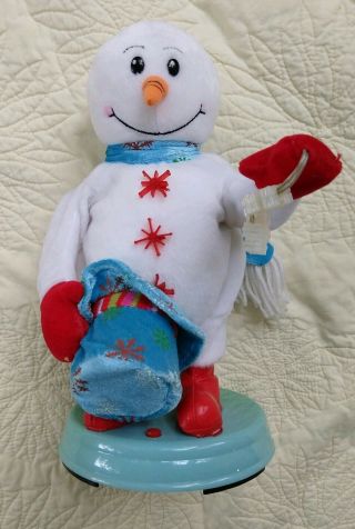 Gemmy Spinning Snowflake Mini Snowman - Snow Miser - Perfectly