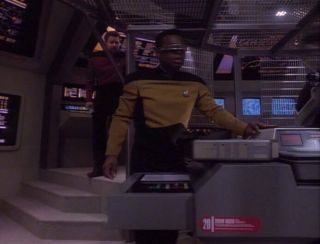 Star Trek: The Next Generation SCREEN MATCHED Starfleet LCARS Panel 8