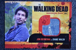 Walking Dead Season 1 M5 Buttonhole Variant Shane Rare Wardrobe Trading Card