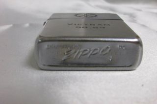 1968 Vietnam HOA BINH Middle Finger Peace Sign 5 Side Engraved Zippo Lighter 5DD 8