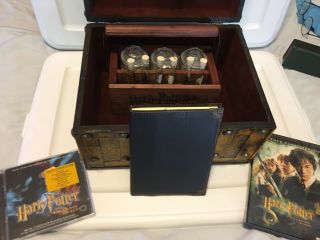 Harry Potter Chamber Trunk Promo Potions Kit Diary Quill Ink Set Dvd Cd Glasses