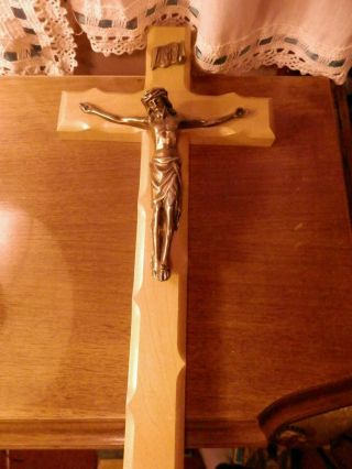 Father Alessio Parente Padre Pio Personal Crucifix Rare Priest Estate