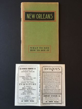 1909 Orleans What To See How To See It Souvenir Lakes - To - The - Gulf Plus Ad