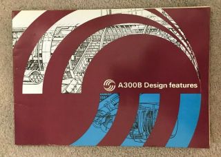 A300b Design Features Publicity Brochure