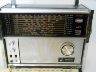 VINTAGE 1965 REALTONE MULTIBAND SHORTWAVE RADIO - COMPLETE & - CONDITI 5