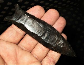 Killer Sonora Cumberland Arrowhead - Authentic Paleo Indian Artifact With 2 Coas