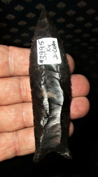 Killer Sonora Cumberland Arrowhead - Authentic Paleo Indian Artifact with 2 COAs 7