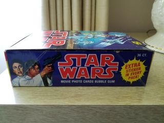 Star Wars 1977 Topps 1st Edition 36 Wax Packs 4