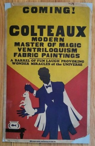 Colteaux Modern Master Of Magic Window Card