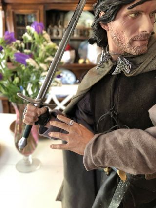 Sideshow Aragorn Prem Format Fig EXCLUSIVE 799/850,  1/4 Scale 5
