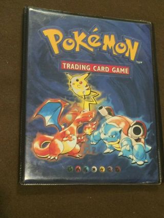 Pokemon Trading Card Game Card Binder Album 1998 Nintendo