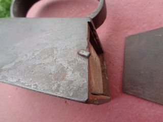 HUGH Late 1800 Antique Cast Iron Sad Iron Slug Iron 18 Possibly HAT Iron 8
