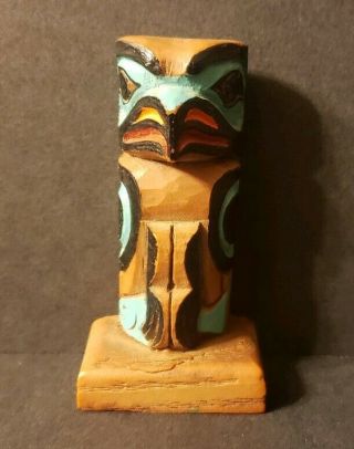 1987 Vintage Tlingit Totem C201 Ivory Jack 