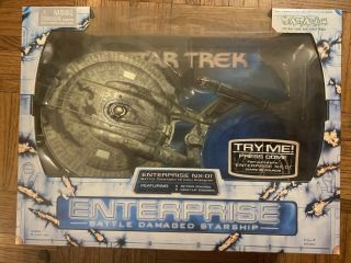 Rare Art Asylum Battle Star Trek Enterprise Nx - 01