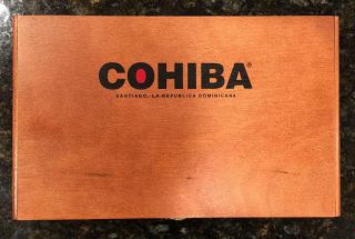 Cohiba Red Dot Toro Empty Wood Cigar Box 12” X 7 1/2” X 1 5/8”