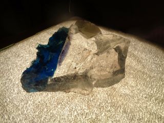 Andara Crystal Glass 500 Grams N12 Mystic Blue Clear Monatomic