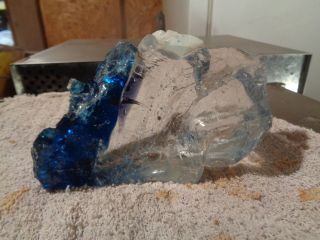 Andara Crystal Glass 500 Grams N12 Mystic Blue Clear Monatomic 2