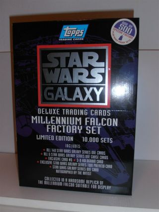 Star Wars Millennium Falcon Galaxy 1 Proof Set (topps 1993) Limited To 500