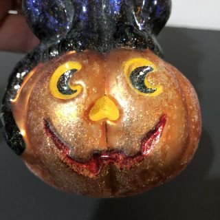 Christopher Radko Spell Bound Halloween Christmas Ornament 9.  5 Inches RARE 4