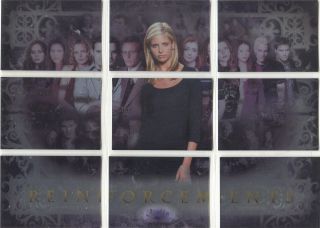 Buffy Tvs Memories Complete Reinforcements Chase Card Set R1 - 9