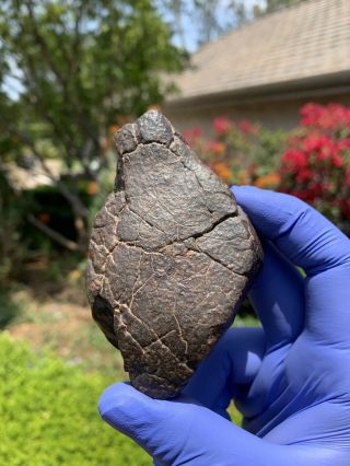Meteorite Nwa,  Unclassified 332.  28 Grams,  Fusion Crust