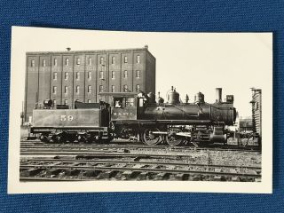 Minneapolis & St Louis Railway Railroad Train Engine Locomotive No.  59 Photo